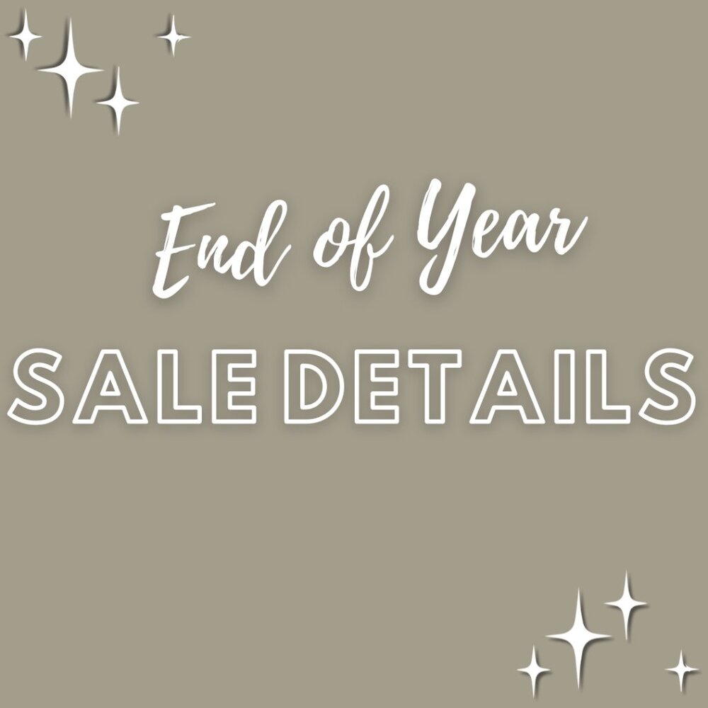 END OF YEAR SALE DETAILS